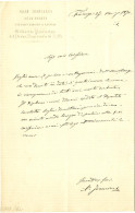 1870-lettera Con Intestazione A Rilievo Del Gran Magistero Dell'ordine Dei Santi - Historische Documenten