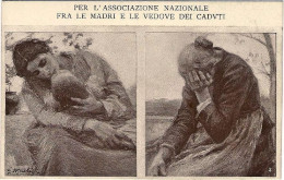 1930circa-"Per L'associazione Nazionale Fra Le Madri E Le Vedove Dei Caduti"dise - Patrióticos