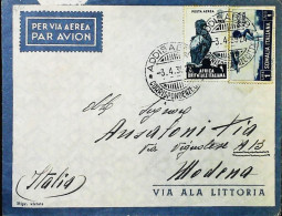 ITALIA - COLONIE AFRICA ORIENTALE ITALIANA AOI Lettera Da ADDIS ABEBA GEMELLI 1939- S6362 - Africa Orientale Italiana