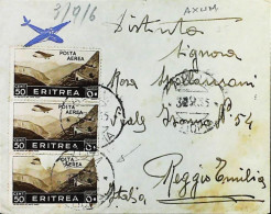 ITALIA - COLONIE ERITREA Lettera Da AXUM 1935  - S6456 - Eritrea