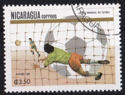 (Nicaragua 1982) Fußballweltmeisterschaft - Spanien O/used (A5-19) - 1982 – Spain