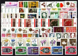 BULGARIA - 1972 - Comp** Yv 1914/19850 + Bl 37/39 - Full Years