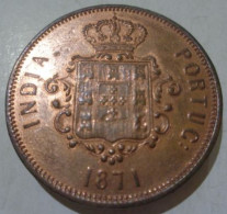 INDE PORTUGAISE TANGA 60 REIS 1871 - Other - Asia