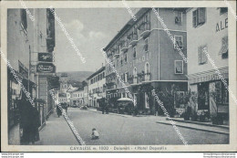 Ce610 Cartolina Cavalese Dolomiti Hotel Depaoli Provincia Di Trento - Trento
