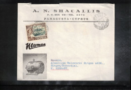 Cyprus 1962 Interesting Letter - Covers & Documents