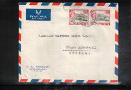 Cyprus 1959 Interesting Airmail Letter - Covers & Documents