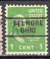 MM-903; USA Precancel/Vorausentwertung/Preo; BELMORE (OH), Type 729 - Vorausentwertungen