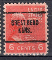 KS-269; USA Precancel/Vorausentwertung/Preo; GREAT BEND (KS), Type 704 - Préoblitérés