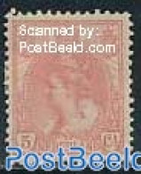 Netherlands 1899 5c, Rosared, Stamp Out Of Set, Mint NH - Nuovi