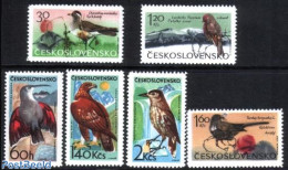 Czechoslovkia 1965 Birds 6v, Mint NH, Nature - Birds - Birds Of Prey - Hummingbirds - Other & Unclassified