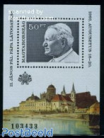 Hungary 1991 Visit Of Pope John Paul II S/s, Mint NH, Religion - Pope - Religion - Nuovi
