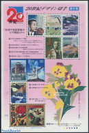 Japan 2000 20th Century (9) 10v M/s, Mint NH, History - Science - Geology - History - Atom Use & Models - Neufs
