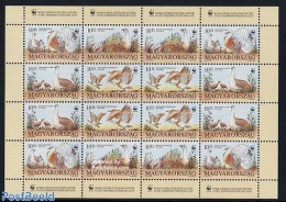 Hungary 1994 WWF, Birds M/s, Mint NH, Nature - Birds - World Wildlife Fund (WWF) - Nuovi