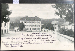 Couvet (NE) Vers Yverdon (VD) Place Du Perron (16'903) - Couvet