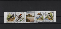 Jugoslavien Michel Cat.No Used 2463/2466 Birds - Used Stamps