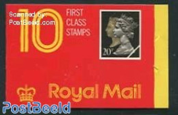 Great Britain 1990 Definitives Booklet, 10x20p, Harrison, Mint NH - Neufs