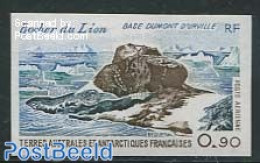 French Antarctic Territory 1979 Dumont DUrville 1v, Imperforated, Mint NH - Unused Stamps