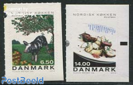 Denmark 2014 Nordic Kitchen 2v S-a, Mint NH, Health - Nature - Food & Drink - Cattle - Nuovi