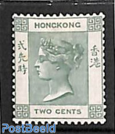 Hong Kong 1900 2c, Green, Stamp Out Of Set, Unused (hinged) - Ungebraucht