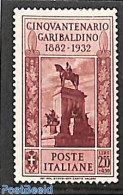 Italy 1932 2.55L, Stamp Out Of Set, Unused (hinged), Nature - Horses - Sonstige & Ohne Zuordnung