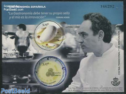 Spain 2014 Gastronomy S/s, Mint NH, Health - Various - Food & Drink - Round-shaped Stamps - Ongebruikt