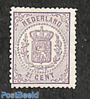 Netherlands 1870 2.5c, Stamp Out Of Set, Unused (hinged) - Nuovi