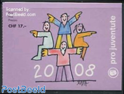 Switzerland 2008 Pro Juventute Booklet, Mint NH, Stamp Booklets - Art - Children Drawings - Ungebraucht