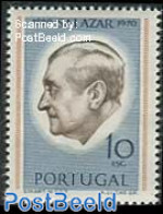 Portugal 1971 10E, Perf. 12, Stamp Out Of Set, Mint NH, History - Politicians - Nuovi