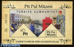 Turkey 2014 PTT Museum Special Folder, Mint NH, Mail Boxes - Post - Art - Museums - Otros & Sin Clasificación