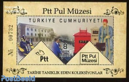 Turkey 2014 PTT Museum Special Folder, Mint NH, Mail Boxes - Post - Art - Museums - Andere & Zonder Classificatie