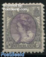 Netherlands 1920 50c, Perf. 11.5:11, Stamp Out Of Set, Unused (hinged) - Nuevos