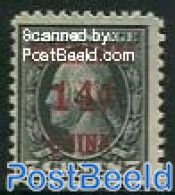 China (before 1949) 1919 US Post, 14c On 7c, Stamp Out Of Set, Mint NH - Other & Unclassified