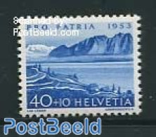 Switzerland 1953 40+10c, Stamp Out Of Set, Mint NH - Nuovi