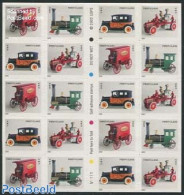 United States Of America 2002 Christmas Foil Booklet S-a, Mint NH, Transport - Various - Stamp Booklets - Automobiles .. - Nuevos