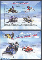 Burundi 2012 Snowscooters 2 S/s, Mint NH - Sonstige & Ohne Zuordnung