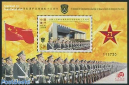 Macao 2014 Liberation Army S/s, Mint NH, History - Militarism - Unused Stamps