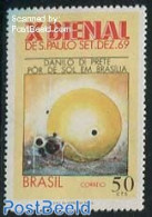 Brazil 1969 50c, Stamp Out Of Set, Mint NH - Nuevos