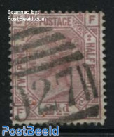 Great Britain 1873 2.5p, Plate 2, Used, Used Stamps - Gebruikt