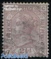 Great Britain 1876 2.5p, Plate 11, Used, Used Stamps - Oblitérés