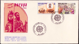 Chypre - Zypern - Cyprus FDC2 1982 Y&T N°561 à 562 - Michel N°566 à 567 - EUROPA - Brieven En Documenten