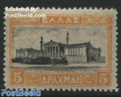 Greece 1927 5Dr, Stamp Out Of Set, Unused (hinged) - Nuovi