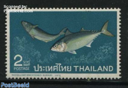 Thailand 1967 2B, Stamp Out Of Set, Mint NH, Nature - Fish - Peces