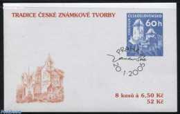Czech Republic 2005 Stamp Traditions Booklet, Mint NH, Stamp Booklets - Stamps On Stamps - Art - Castles & Fortificati.. - Altri & Non Classificati