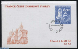 Czech Republic 2005 Stamp Traditions Booklet, Mint NH, Stamp Booklets - Stamps On Stamps - Art - Castles & Fortificati.. - Andere & Zonder Classificatie