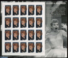 United States Of America 2001 Lucille Ball M/s, Mint NH, Performance Art - Movie Stars - Nuevos