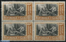 Cuba 1948 Peace Of 1895 1v, Block Of 4 [+], Mint NH - Unused Stamps