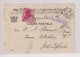 ROMANIA  1937 BUCURESTI Nice Postcard - Storia Postale