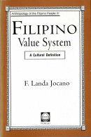 Filipino Value System. A Cultural Definition - F. Landa Jocano - Histoire Et Art