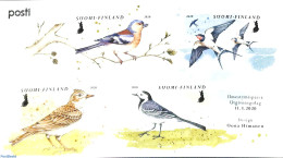 Finland 2020 Birds 4v M/s S-a, Mint NH, Nature - Birds - Ungebraucht