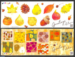 Japan 2020 Autumn Greetings 20v (2 M/s) S-a, Mint NH - Unused Stamps